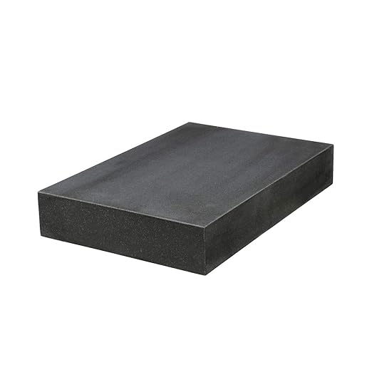 HHIP 4401-0012 Granite Surface Plate, Grade B, Ledge 0, 18" x 12" x 3"