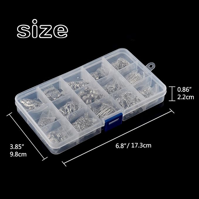 Kuuqa Jewelry Making Kit Jewelry Findings Starter Kit Jewelry Beading Making - Image 2