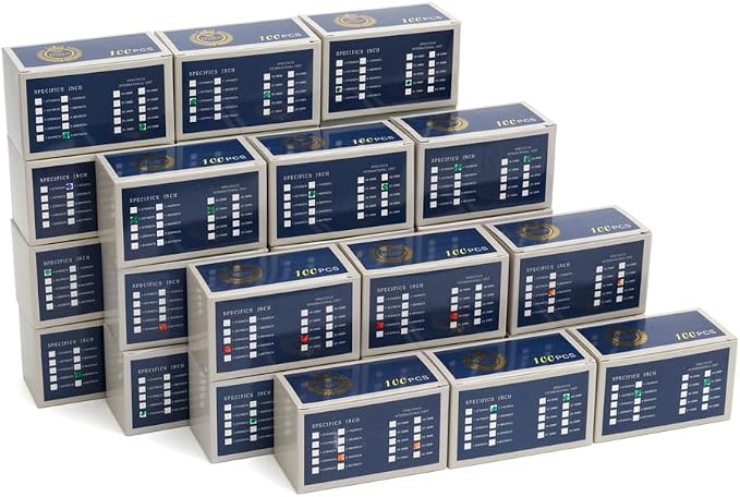 Boen Coin Flips 10 Assorted Sizes 3000Pcs Coin Holders by BoenCoinCollectionSupplies