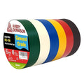 Avery Dennison Electrical Tape, 6 Rolls General Use PVC Electric Tape, UL/CSA Listed 3/4 in x 66 ft Insulating Vinyl Tape for Electrical, Repairs, Automotive and Equipment, EE-100, Multi Colored