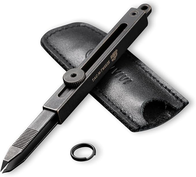 CIVIVI Precision Tweezers, Retractable Sharp Pointed Splinter Removal Tool | by CIVIVI