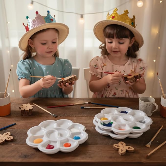 Paint Palettes, One Time Use Plastic, Paint Holder, DIY Craft Class - Image 7