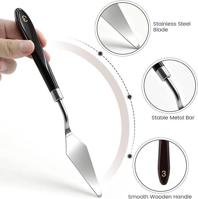 Painting Palette Knife set, Professional Paint Tool - Image 3