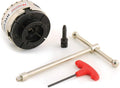 HTC100, 4" Four Jaw Woodturning Chuck Kit, with 1 1/8" x 8 TPI Insert and Dovetail Jaws, for Wood Lathes