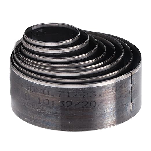 8Pcs Leather Hole Punch Die Round 2560mm Hole Hollow Punch Cutting Leather Circle Punch Punching Die Alloy Steel Deform Prevention Punching Tools