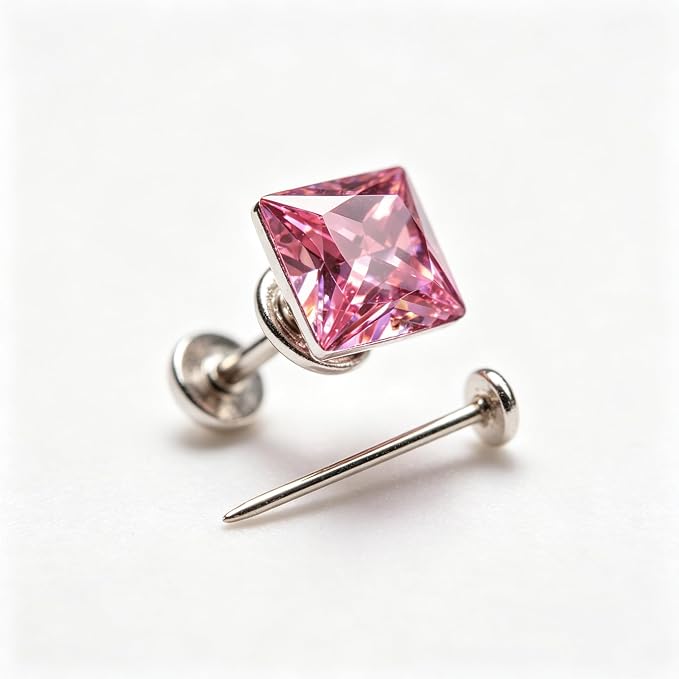 Pink Gemstone Color Cubic Zirconia Loose Beads Unset - Image 6