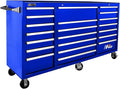Homak H2PRO Series 72-Inch 21-Drawer Rolling Cabinet,