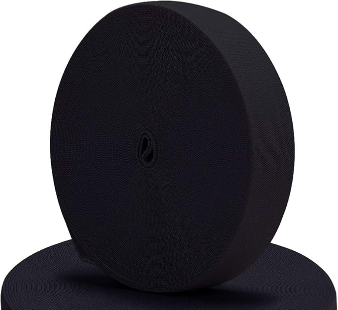 Black Elastic Bands for Wigs, 1 Inch 12 Yard High Elasticity Knit Spool Sewing - Image 3
