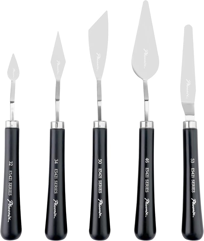 PHOENIX Flexible Palette Knife Set by PHOENIX