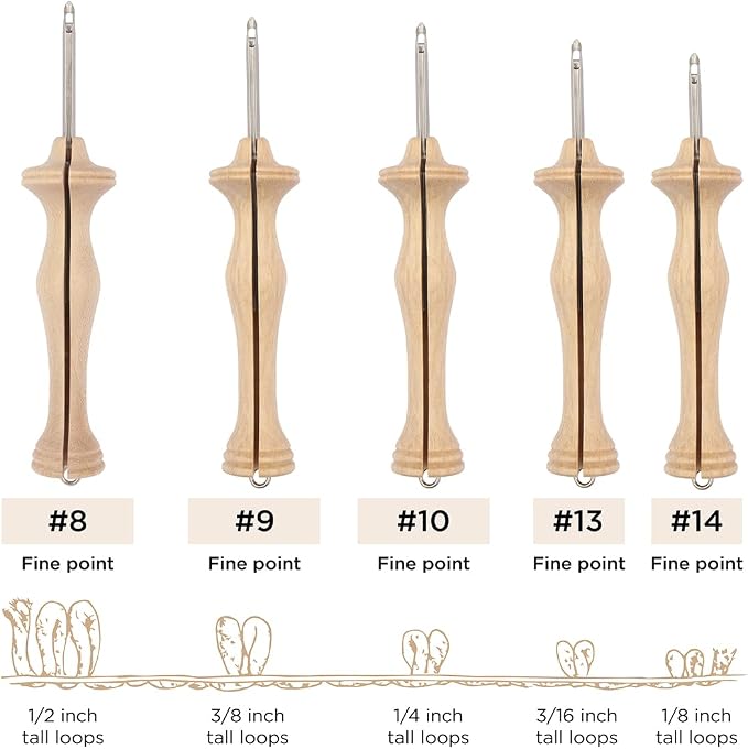 The Oxford Punch Needle #9 Fine Point Punch Needle | Patented Design | - Image 5