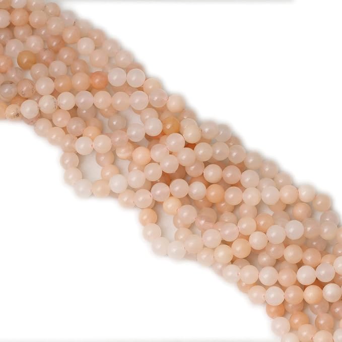 45PCS 8mm Natural Pink Aventurine Gemstone Round Loose Beads Stone Beads - Image 4