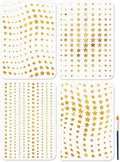 MAYJOYDIY 4Pcs Star Gradient Stencil by MAYJOYDIY