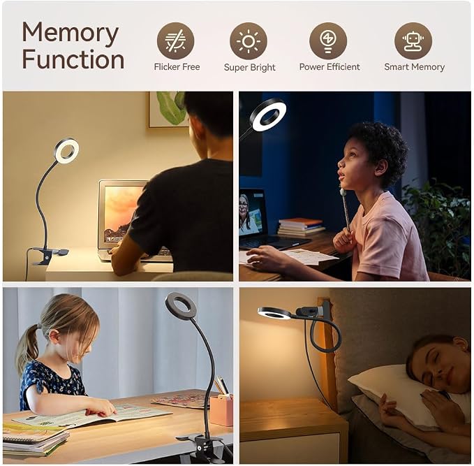LED Desk Lamp Clip on Light - Image 5