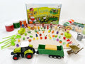 Farm Sensory Dough Kit Non-Toxic Dough by SensationallyOT