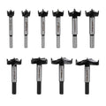 Forstner Bit Set for Woodworking 10PCS Wood Drill Bit Set Hole Saw Woodworking Tools Carbide Tipped Forstner Bits for Hard Wood Plastic Plywood MDF