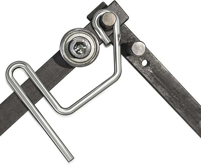 Manual Rod Bender Mini Tubing Bender Hand Rebar Bender Desktop Workbench Bending Tool for Bending of 1/4" Pipe