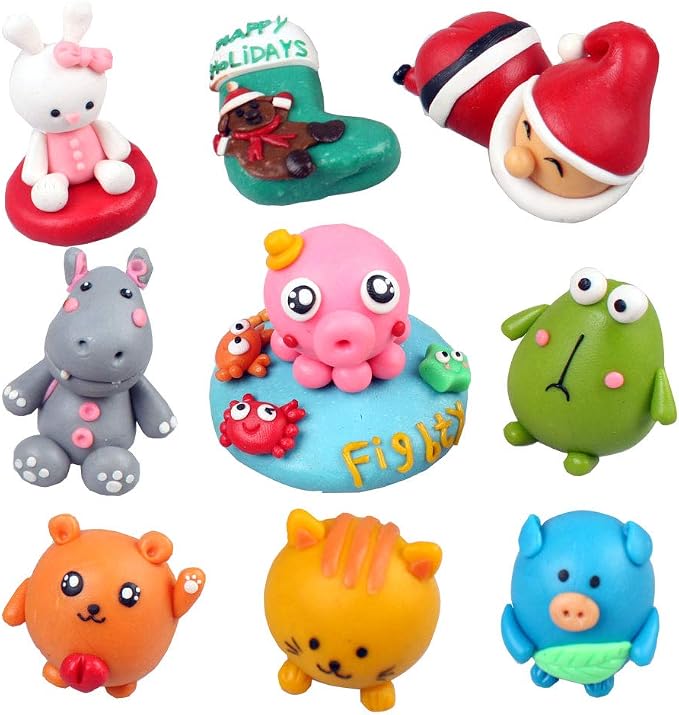 CiaraQ Polymer Clay Kit, Mini Modeling Clay Set | - Image 7