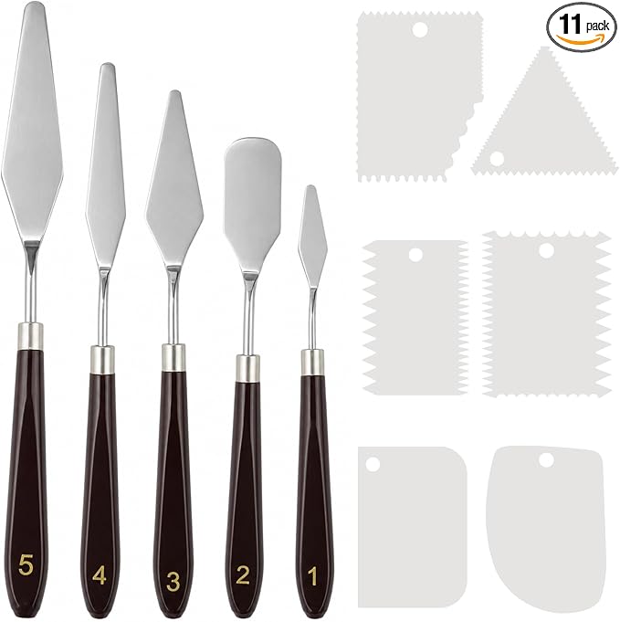 Painting Palette Knife set, Professional Paint Tool by Unknown