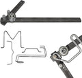 Manual Rod Bender Mini Tubing Bender Hand Rebar Bender Desktop Workbench Bending Tool for Bending of 1/4" Pipe