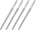4 Pcs Diamond Deb Nail File Metal Nail File With Sharp Pointed Tip, Stainless Steel Nail Filer Metal Nail Files For Natural Nails Double Sided Manicure Pedicure Toenails Tools For Salon Home (Large 2)