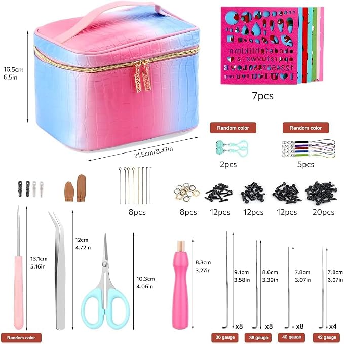 50 Colors Needle Felting Kit, Needle Felting Starter Kit - Image 3