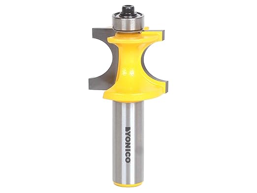 YONICO Bullnose Beading Router Bits 5/8-Inch Bead 1/2-Inch Shank 13194
