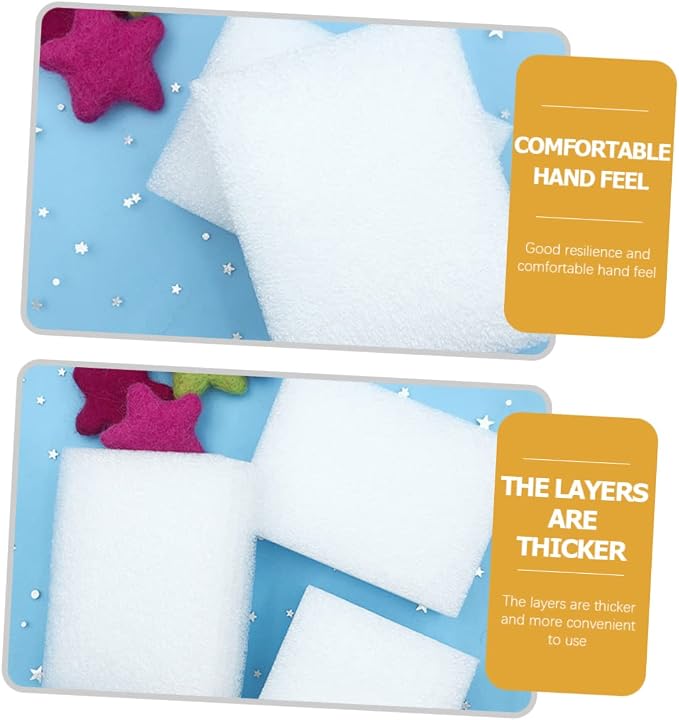 Yardenfun 4pcs Foam Mat Quilling Tool Quilting Tools Woolen Needle Felting Pad - Image 6