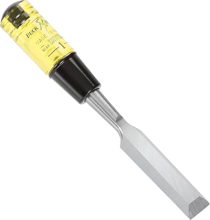 Buck Brothers 120106BC Professional 1'' Inch Wood Chisel, Yellow