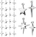 32Pcs Fadeless Stainless Steel Charms by stino