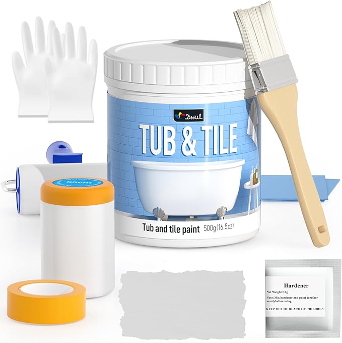 DWIL Tile Paint, Tub and Tile Refinishing Kit by DWILPAINT
