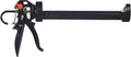 AWF PRO 29 oz Dual Thrust Caulk Gun - 25:1 or 12:1 Thrust Ratio, Dripless, Rotating Barrel, Comfort Grip, with Built-In Puncture Tool