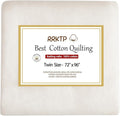 RRKTP Cotton Batting for Quilting，200 g/m² Lightweight Quilt Batting Twin by home