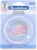 Beadalon German Style Wrapping Wire, 16 Gauge, 2.2 m / 7.2 ft by Unknown
