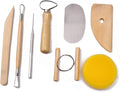 S & E TEACHER'S EDITION 8 Pcs Pottery & Clay Sculpting Tools, Double-Sided by SETEACHERSEDITION