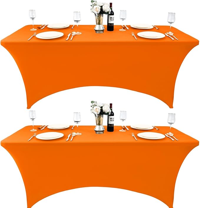 2-Pack 8ft Spandex Table Covers by Unknown