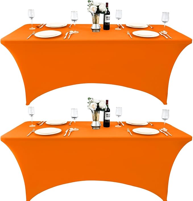 2-Pack 4ft Spandex Table Covers by Unknown