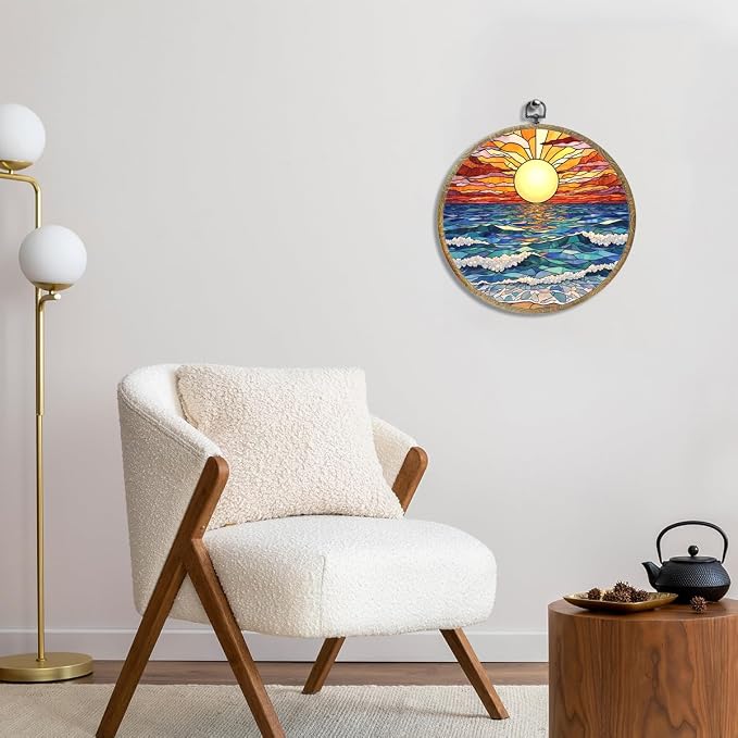 Colorful Boho Waves on The Beach Sunset Gifts - Image 3