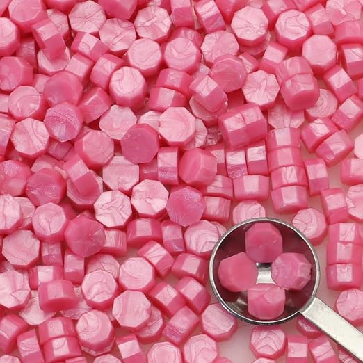 300Pcs Rosiness Sealing Wax Beads, Vintage Wax Seal Beads - Image 3