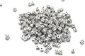 100Pcs 8mm White Dice, Adult Game Dice by KRISMYA