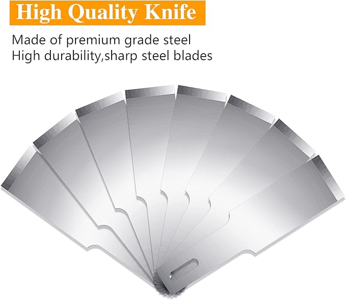 Jetmore 100 Pack Hobby Blades Set #17 Craft Knife Blades Refill Hobby Knife - Image 3