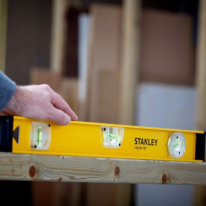 Stanley -180 I Beam Level 3 Vials 600mm 1 42 920