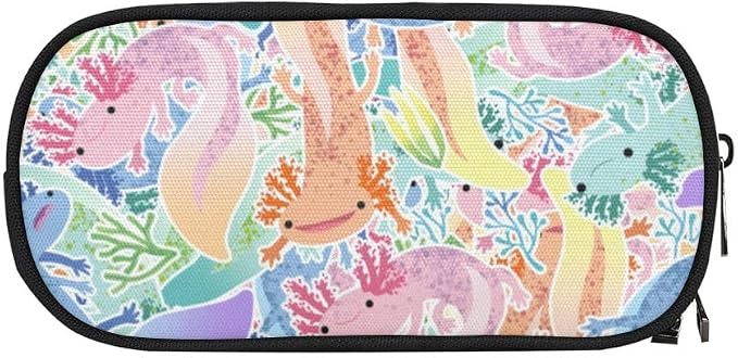 Adorable Axolotls Mexican Pencil Case - Image 5