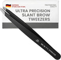 Beauty Power Tweezers for Women Facial Hair: Ultra Precision Tweezers for Women by BeautyPower