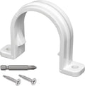 40 Set PVC conduit pipe strap clamps Φ32 MM - SCH 1 IN,Two Hole plastic pipe clips