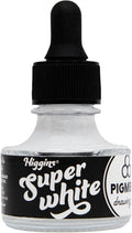 Higgins Super White Pigmented Drawing Ink by Higgins