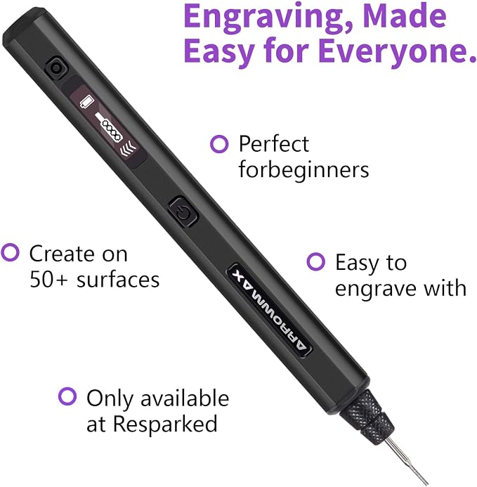 AM ARROWMAX Mini Engraving Pen: Ultimate Cordless Portable Tool - Image 2