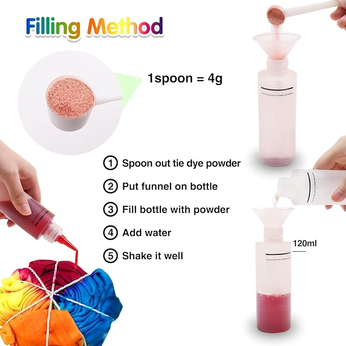 YRYM HT Tie Dye Powder Refills 400g - Image 7