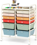 BECOMFORT 12-Drawer Rolling Cart by BECOMFORT