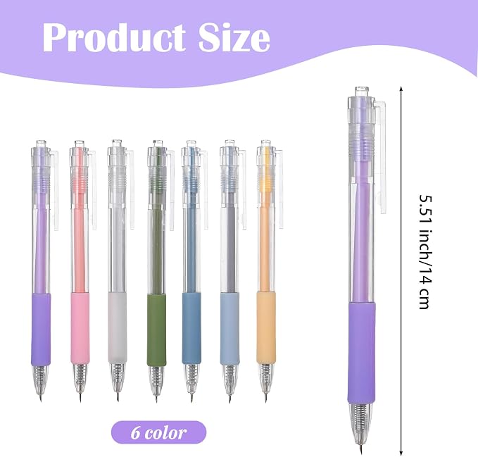 7Pcs Knife Pen Craft Cutting Tools, Retractable Utility Knife Paper Cutter - Image 2