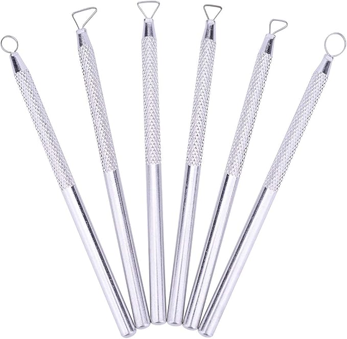 Zuoyou 6 PCS Clay Pottery Sculpting Tools Set Pottery Clay Sculpture Caving by Zuoyou